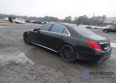 2015 Mercedes-Benz S 63 Amg 4Matic z USA, uszkodzony, nr VIN WDDUG7JB7FA180432